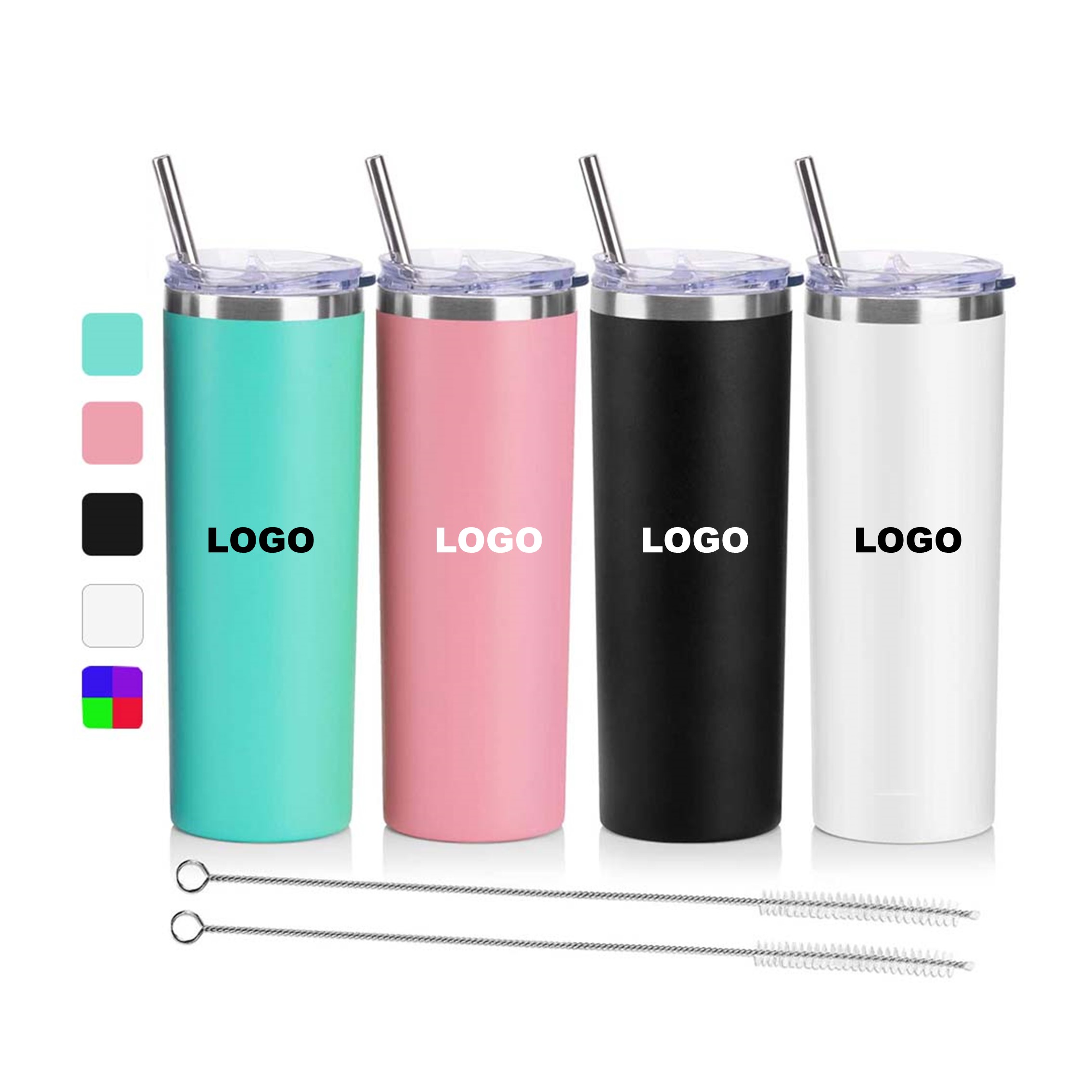 Colma Vacuum Tumbler w/Straw 2