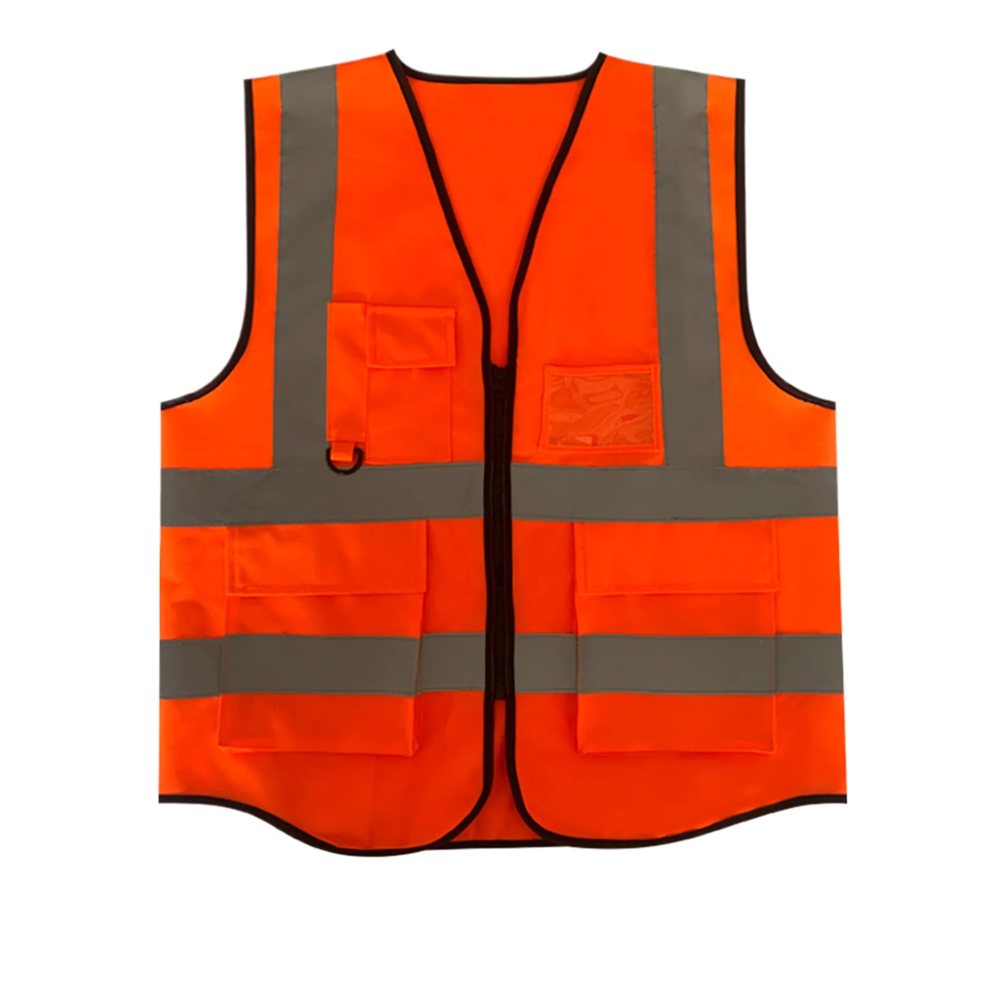 MOQ50 Reflective Safety Vest With Multi Pocket 7