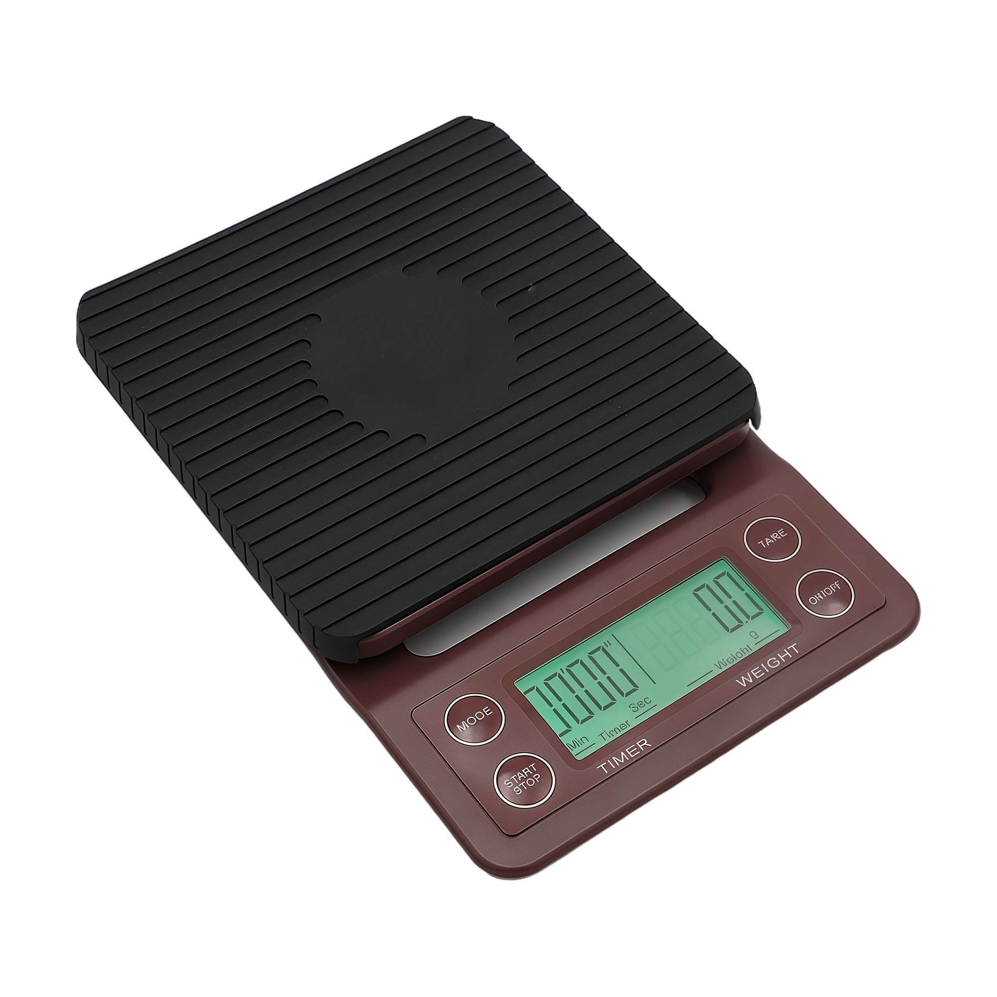 3kg/0.1g Espresso Pour Over Coffee Scale with Timer 2