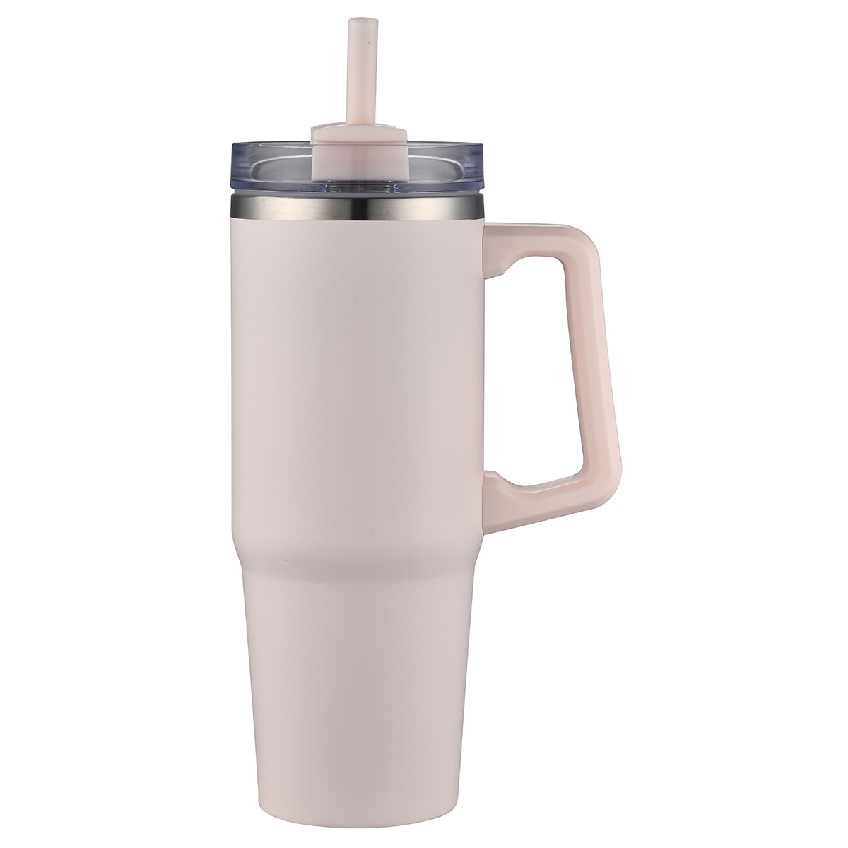 Milo 30 oz Vacuum Insulated Stainless Steel Mug with Straw 55