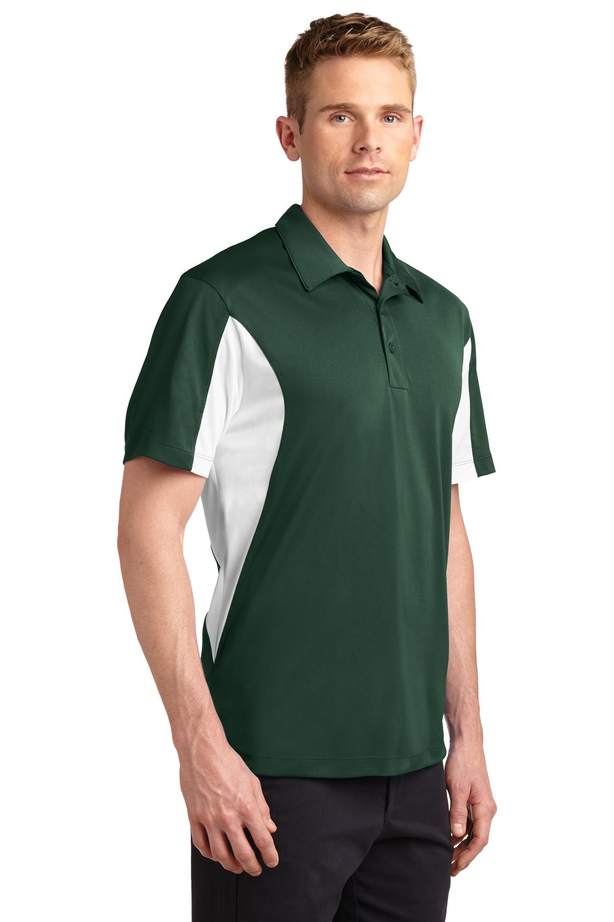 Sport-Tek® Tall Side Blocked Micropique Sport-Wick Polo 4