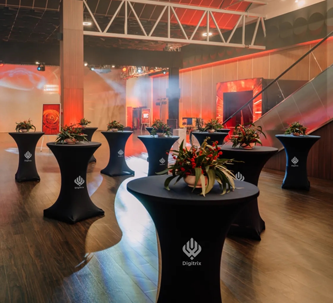 Round Stretch Table Cover (31.5" x 29") 5