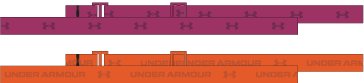 UA Adjustable Mini Women's 2-Pack Headbands 4