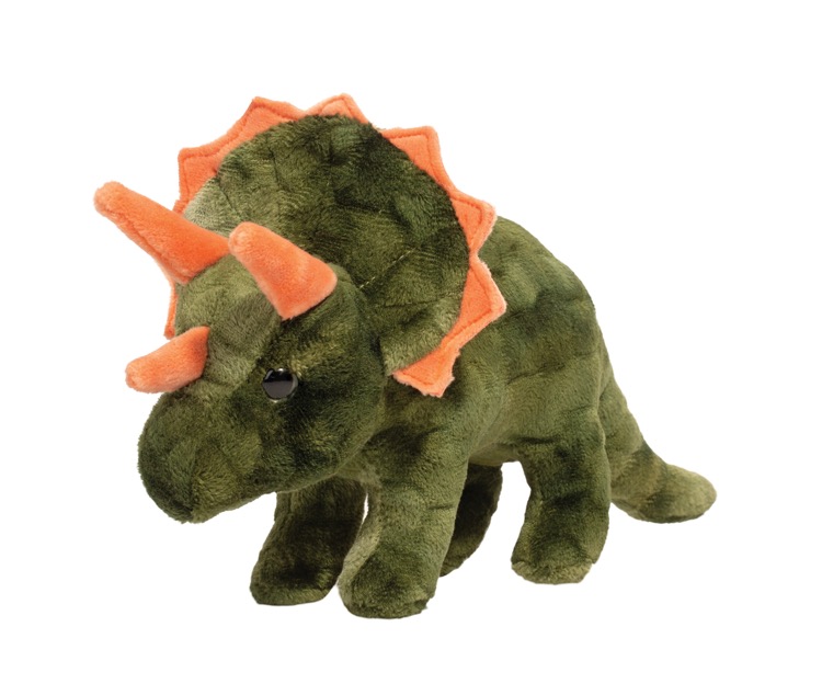 Triceratops Mini Dino Stuffed Animal 2