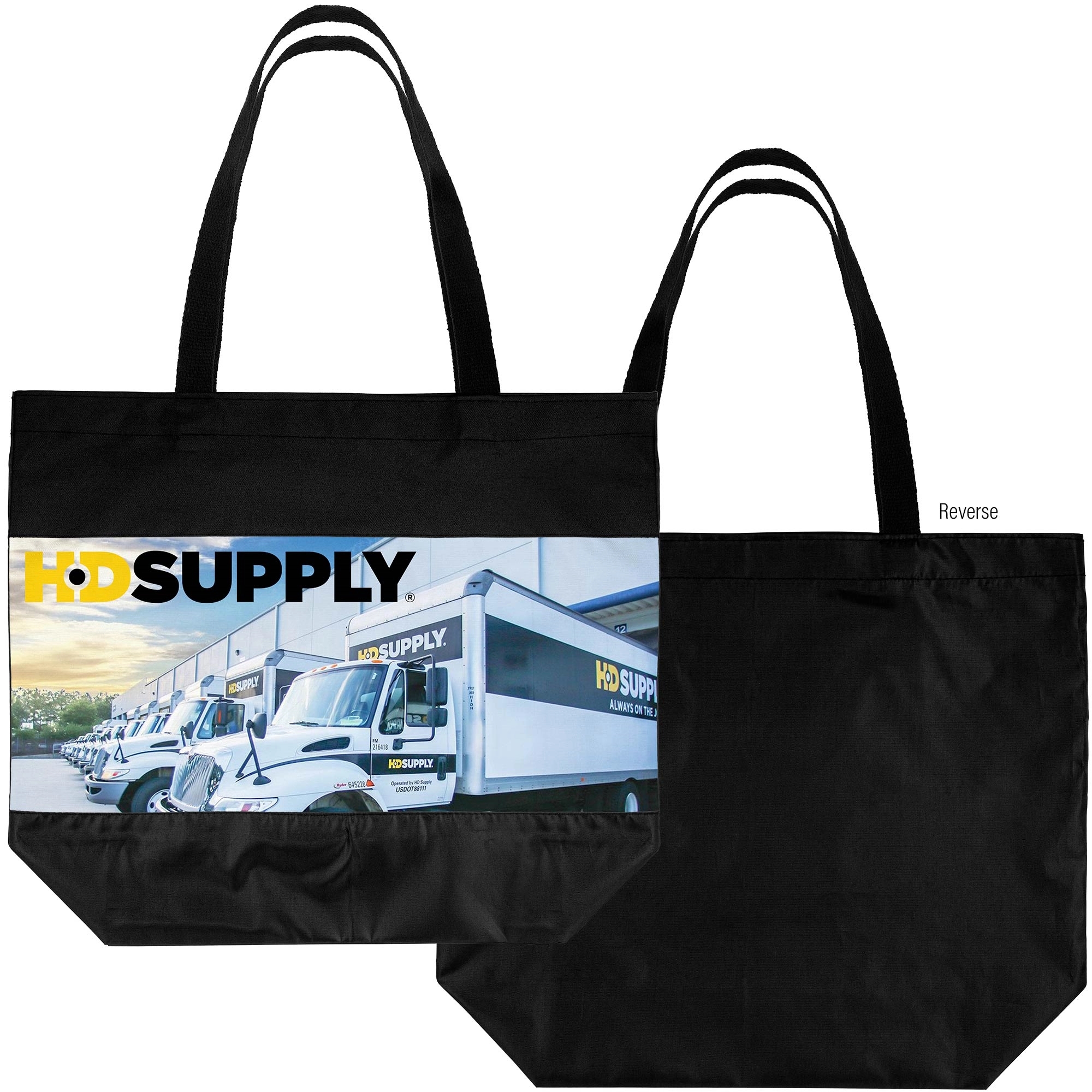Arlington 300D Two-Tone Dye Sublimation Tote Bag 2