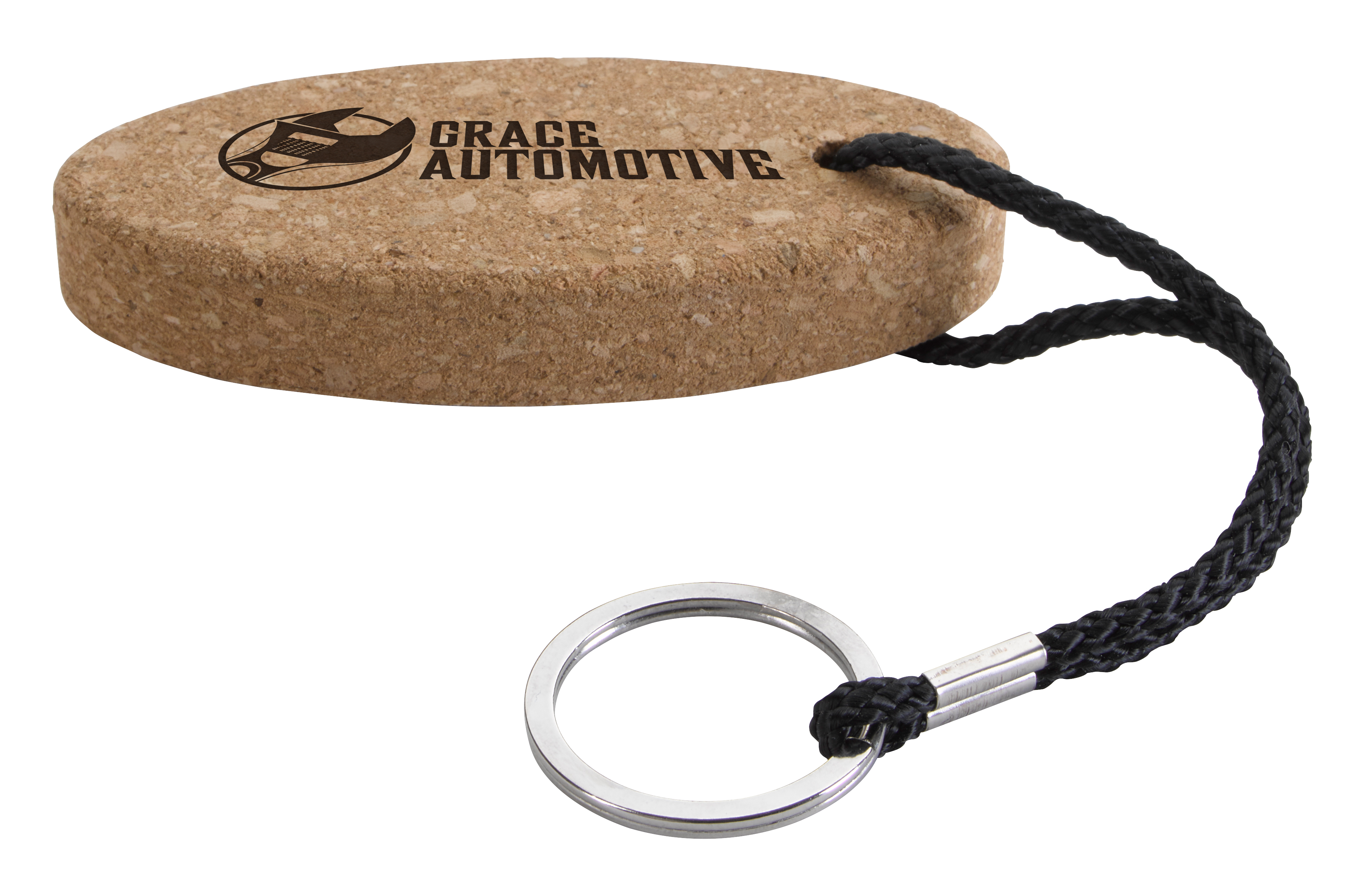 Buoy Oval Cork Keychain 5