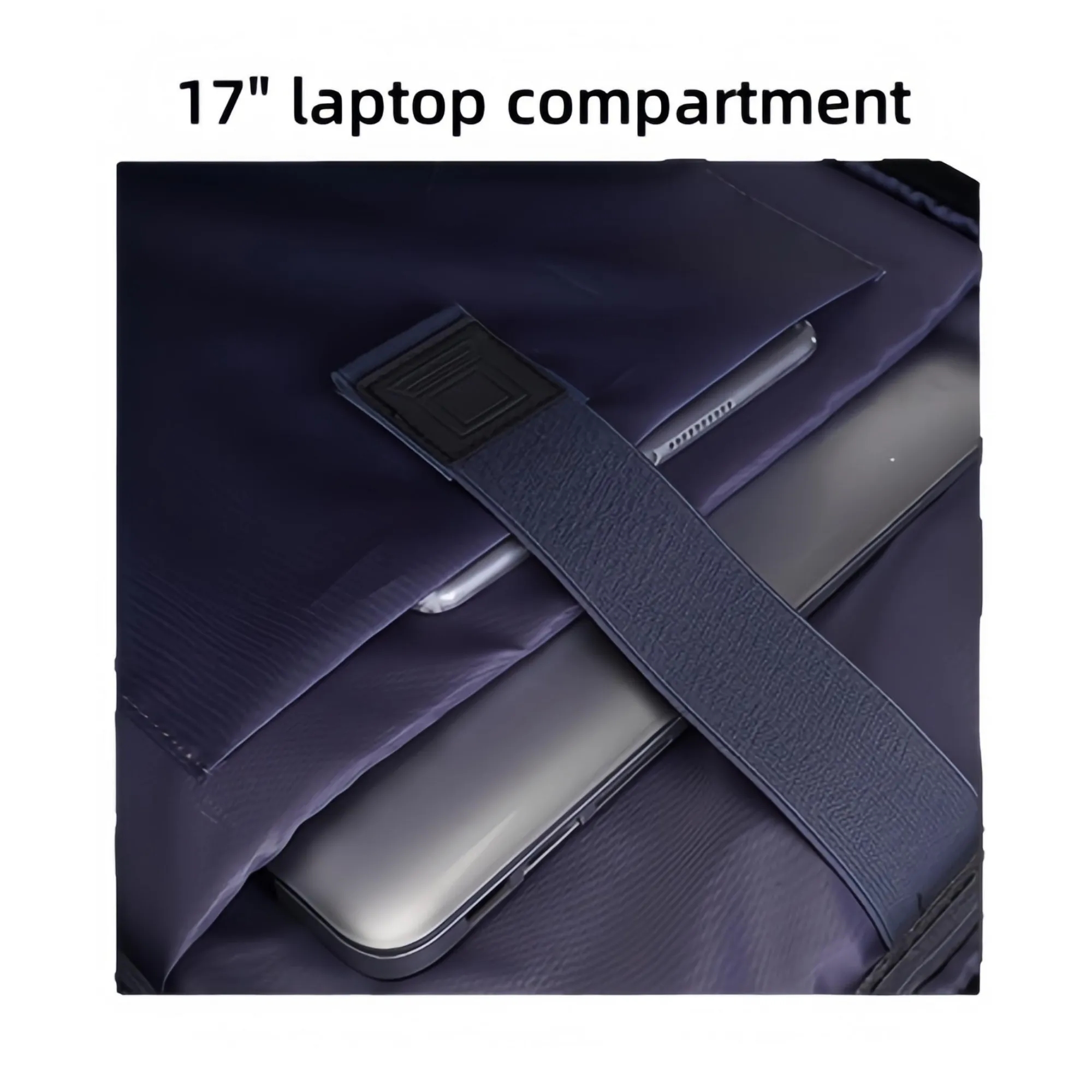 Large Capacity Multi Compartment Oxford Laptop Backpack 9