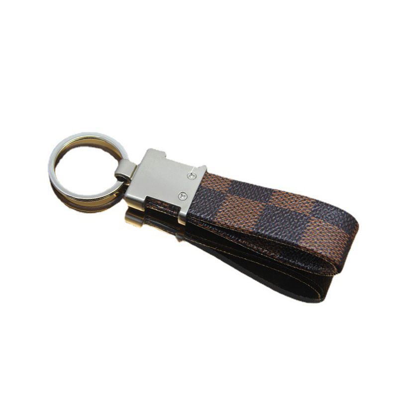 Lattice Leather Key Chain 3