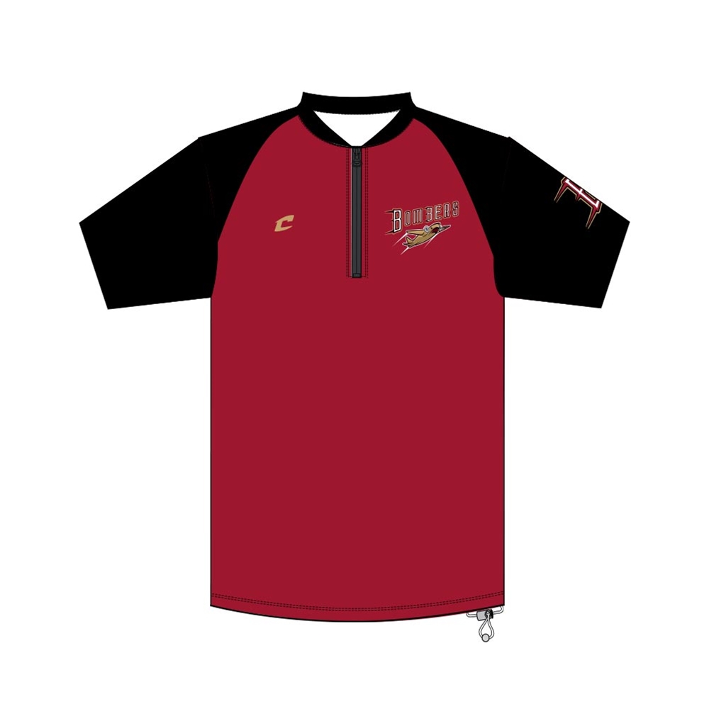 Juice Traditional Short Sleeve Cage Jacket - Stretch Woven Poplin