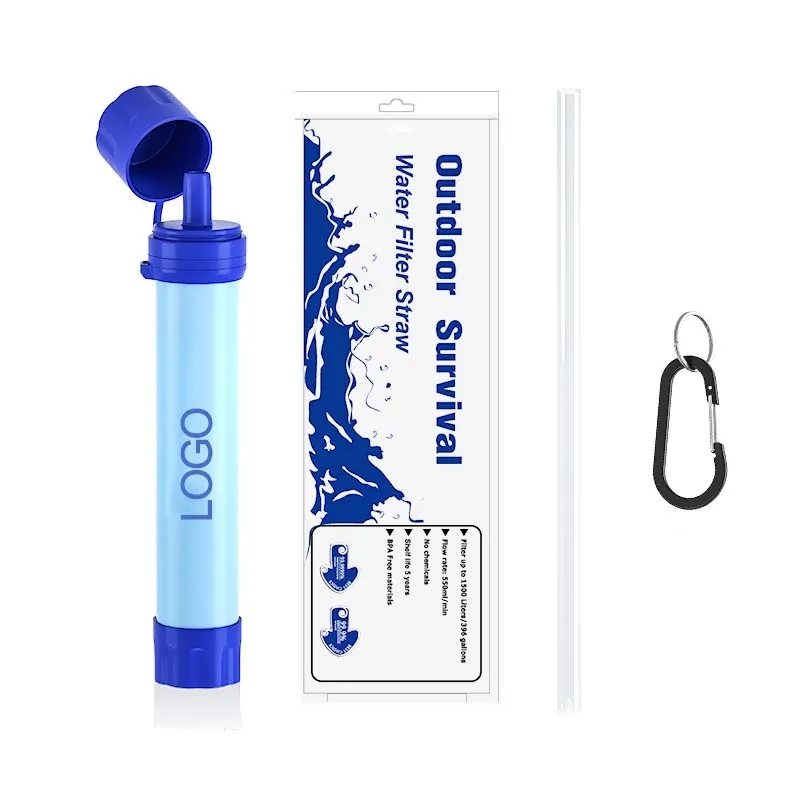 Emergency water purification straw for solo wilderness survi 6