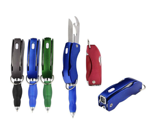 Multi Tool Nail Clipper Ball Point Pen 6