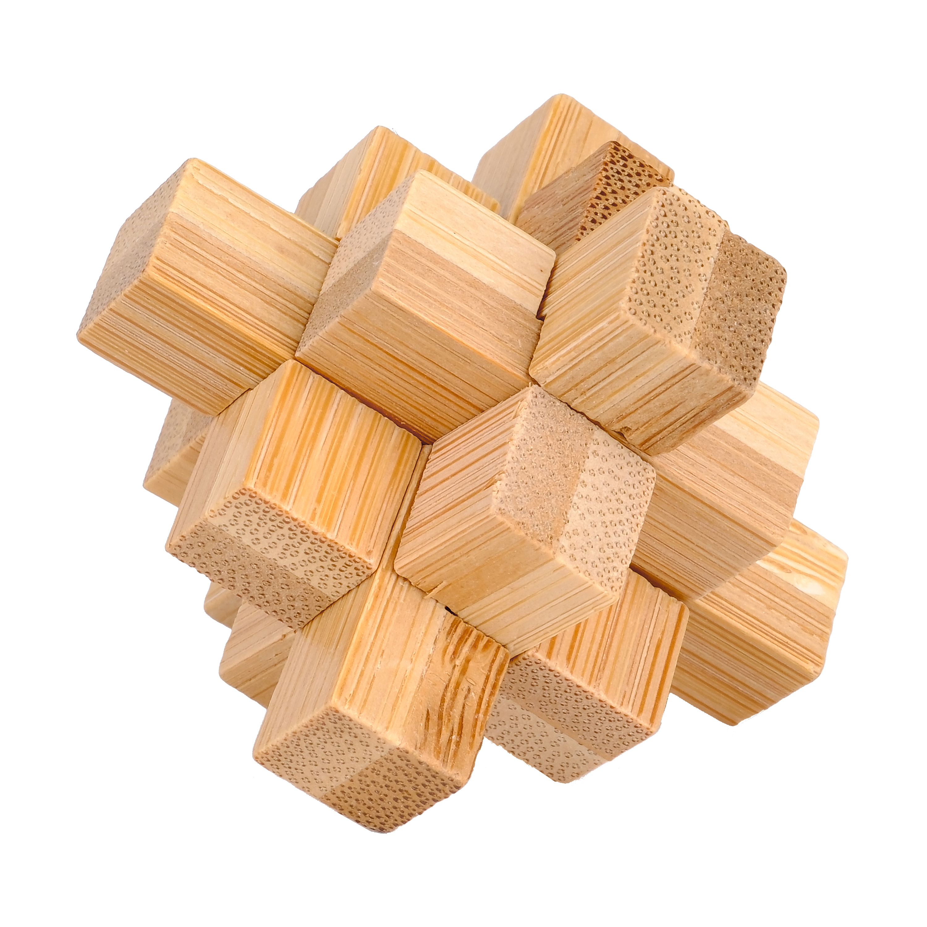 Bamboo Brainteaser Puzzle Set 2