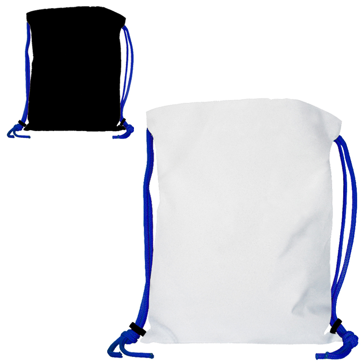 Super Drawstring Pack (One side Imprint)-Royal Heavy Rope 2