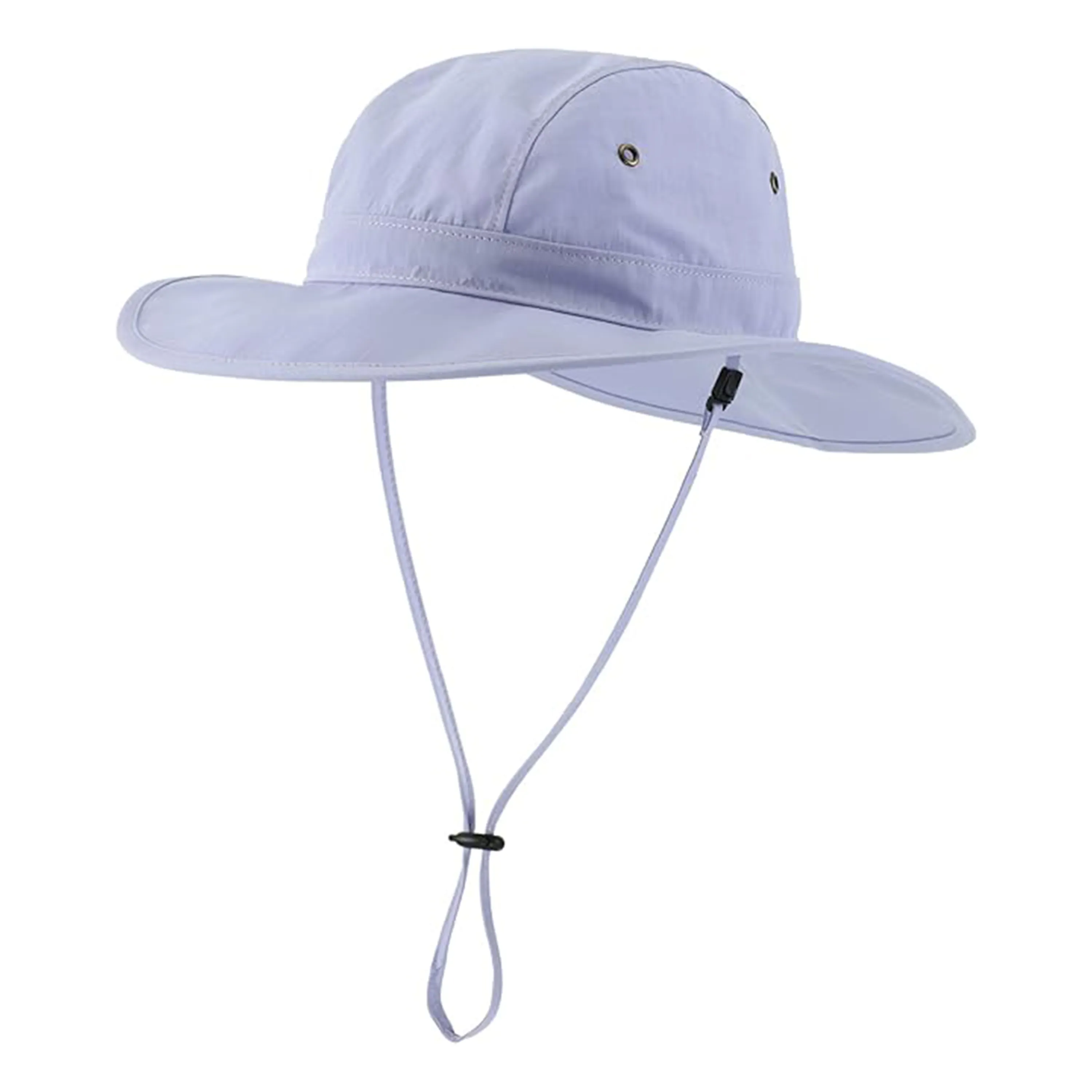 Wide Brim Sun Protection Bucket Hat w/ Adjustable Chin Strap 5