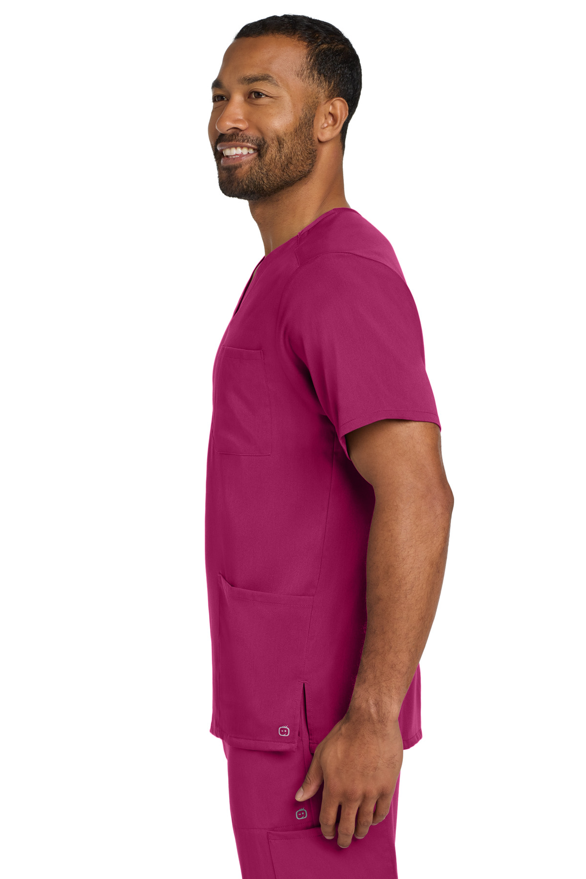 Wink Men's Premiere Flex V-Neck Top WW5068 17