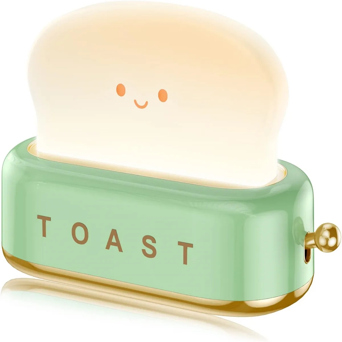 Cute Desk Decor Toaster Lamp Kawaii Night Light 1