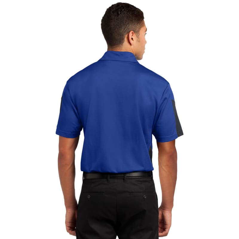 Sport-Tek PosiCharge Active Textured Colorblock Polo. 47