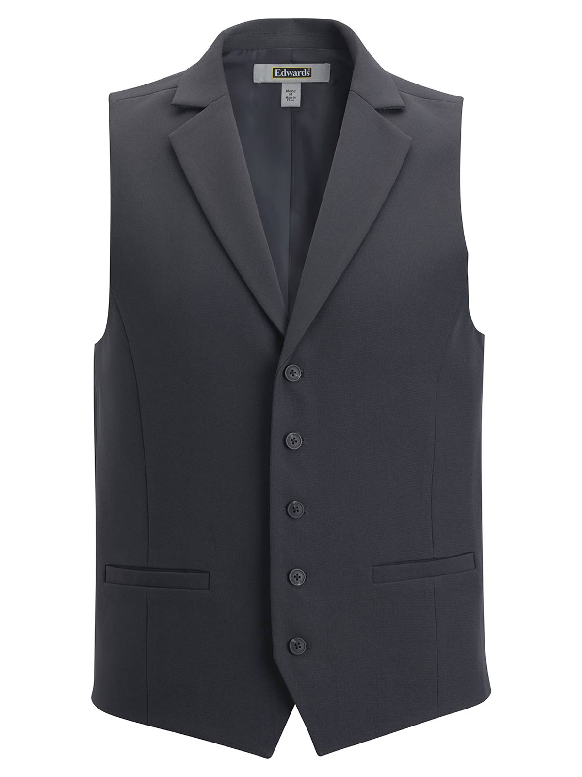 Edwards - Suiting & Neckwear - Men's Two-Pocket Dress Lapel Vest