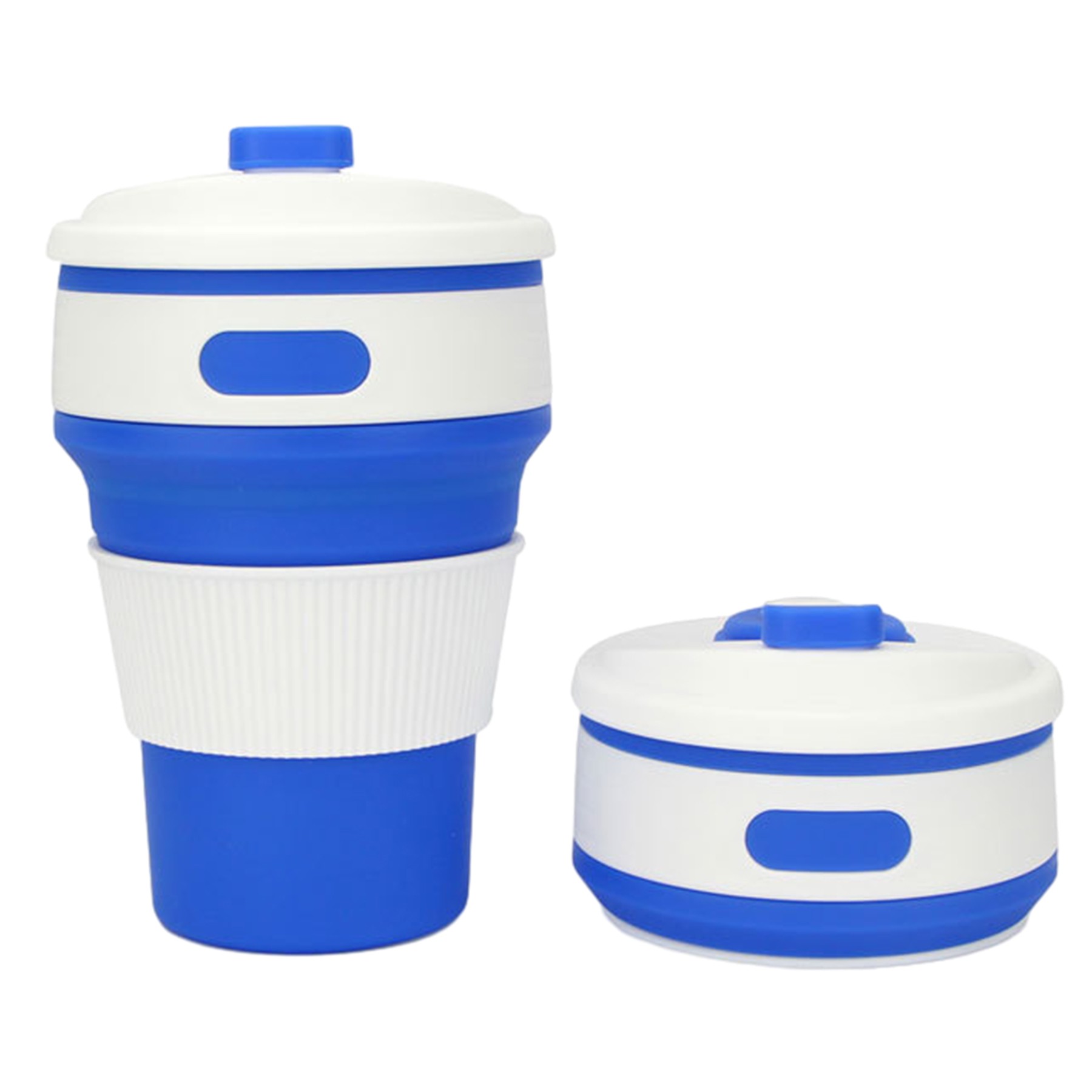 11.8Oz Silicone Folding Water Bottle 3