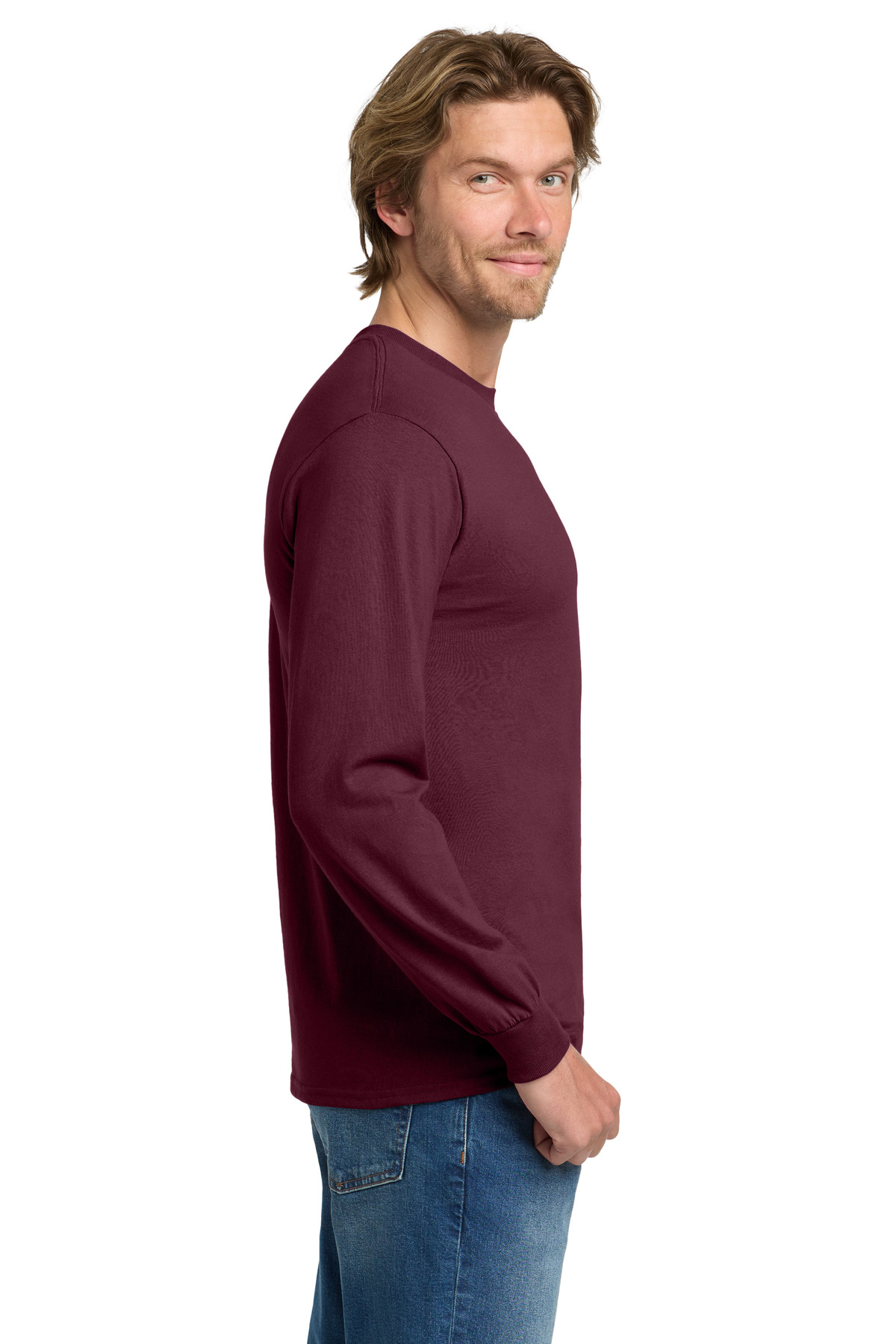 Gildan - Heavy Cotton 100% Cotton Long Sleeve T-Shirt. 5400 248