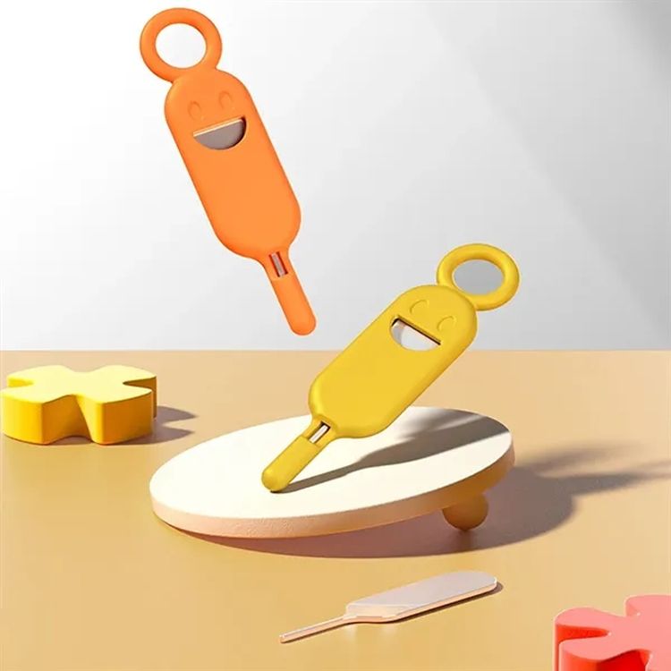 Portable SIM Ejector Tool Keychain Holder 3