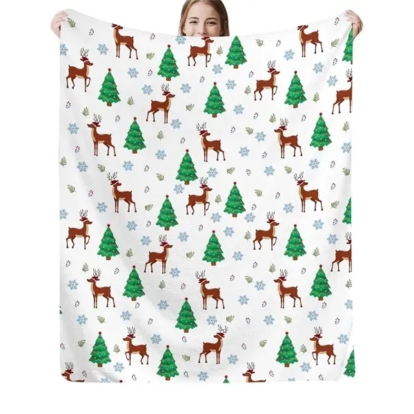Soft Plush Flannel Throw Blanket 12
