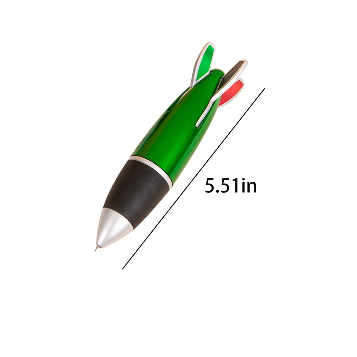 4 in 1 Mini Rocket Shape Pens Ballpoint For School Office 2