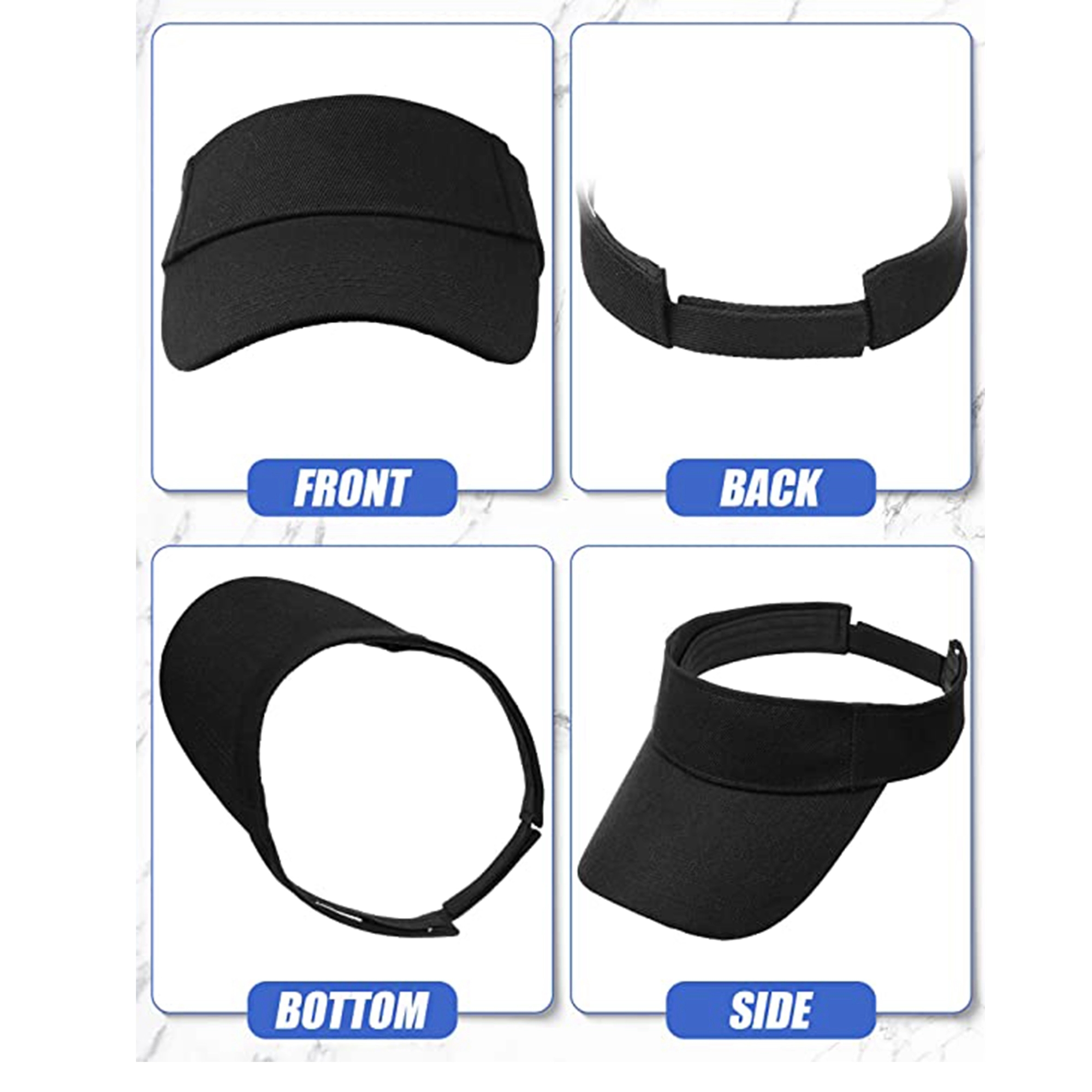 Unisex Visors Hat Adjustable Cap 3
