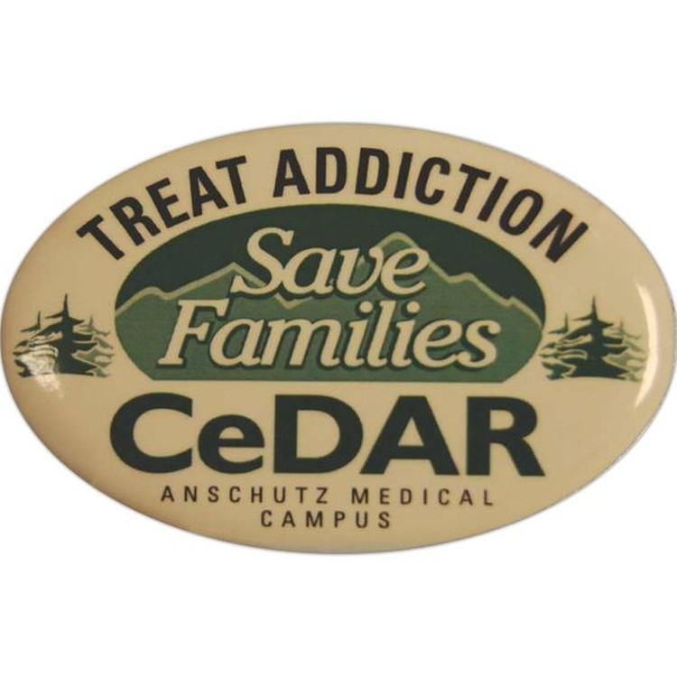 Campaign Button (1 3/4"x2 3/4" Oblong) 2