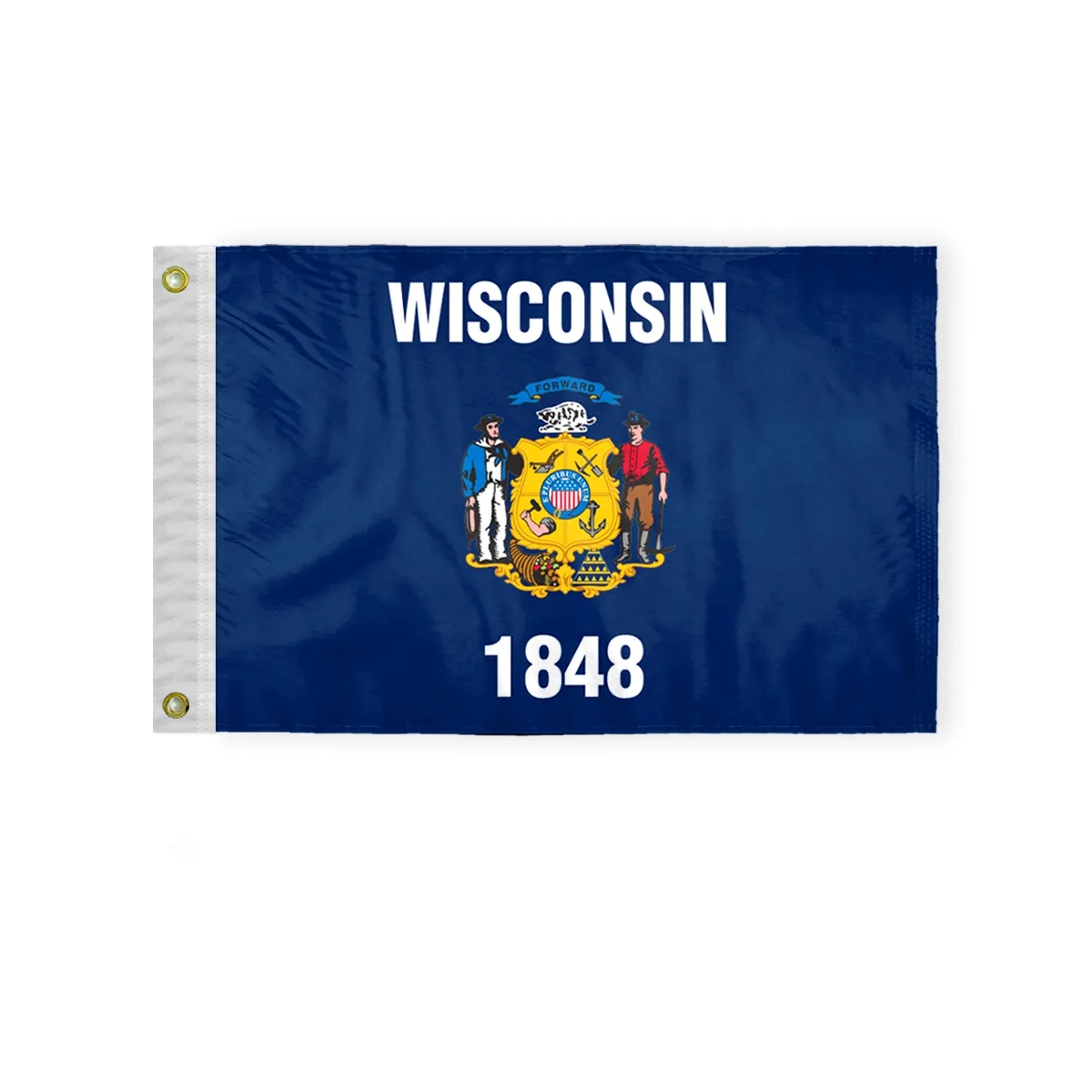 12"x18" to 8'x12' Wisconsin Nylon Flags 9