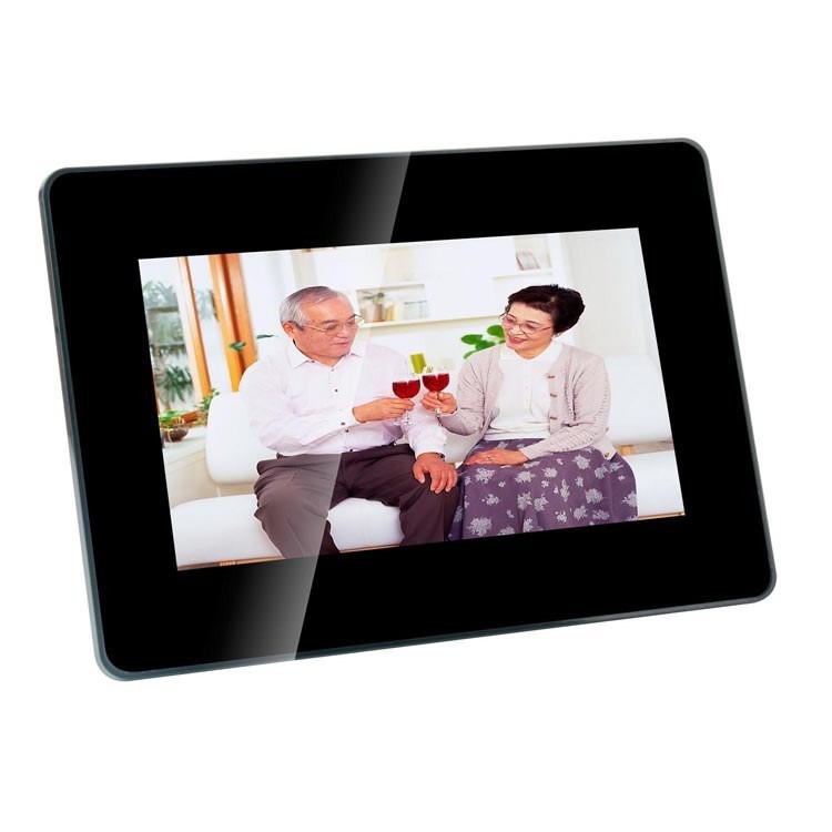 7" LCD Digital Photo Frame W/Glossy Finish 7