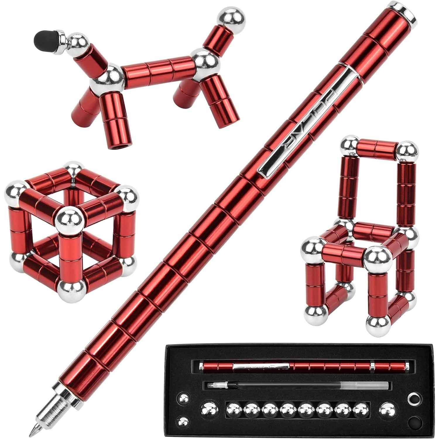 Capacitive decompression magnet pen 4