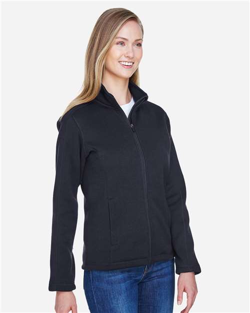 Women's Bristol Full-Zip Sweater Fleece Jacket - DG793W 17