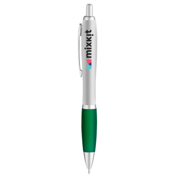 Curvaceous Matte Silver Ballpoint 32