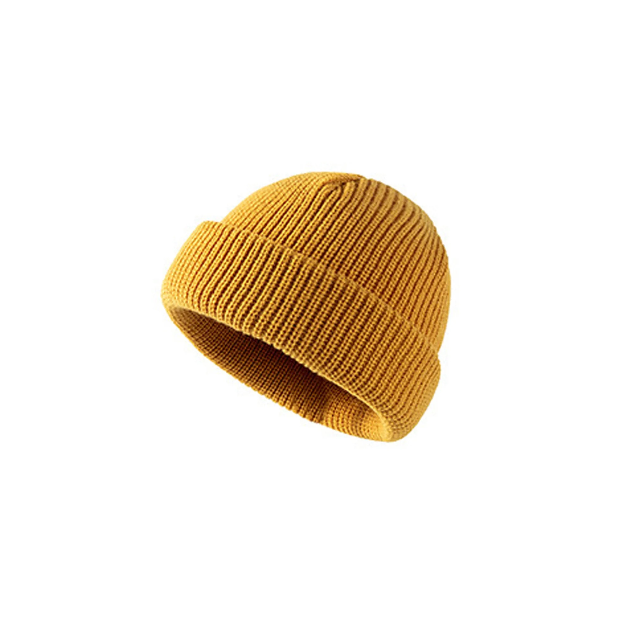 Ribbed Knitted Cuff Beanie MOQ20pcs 11