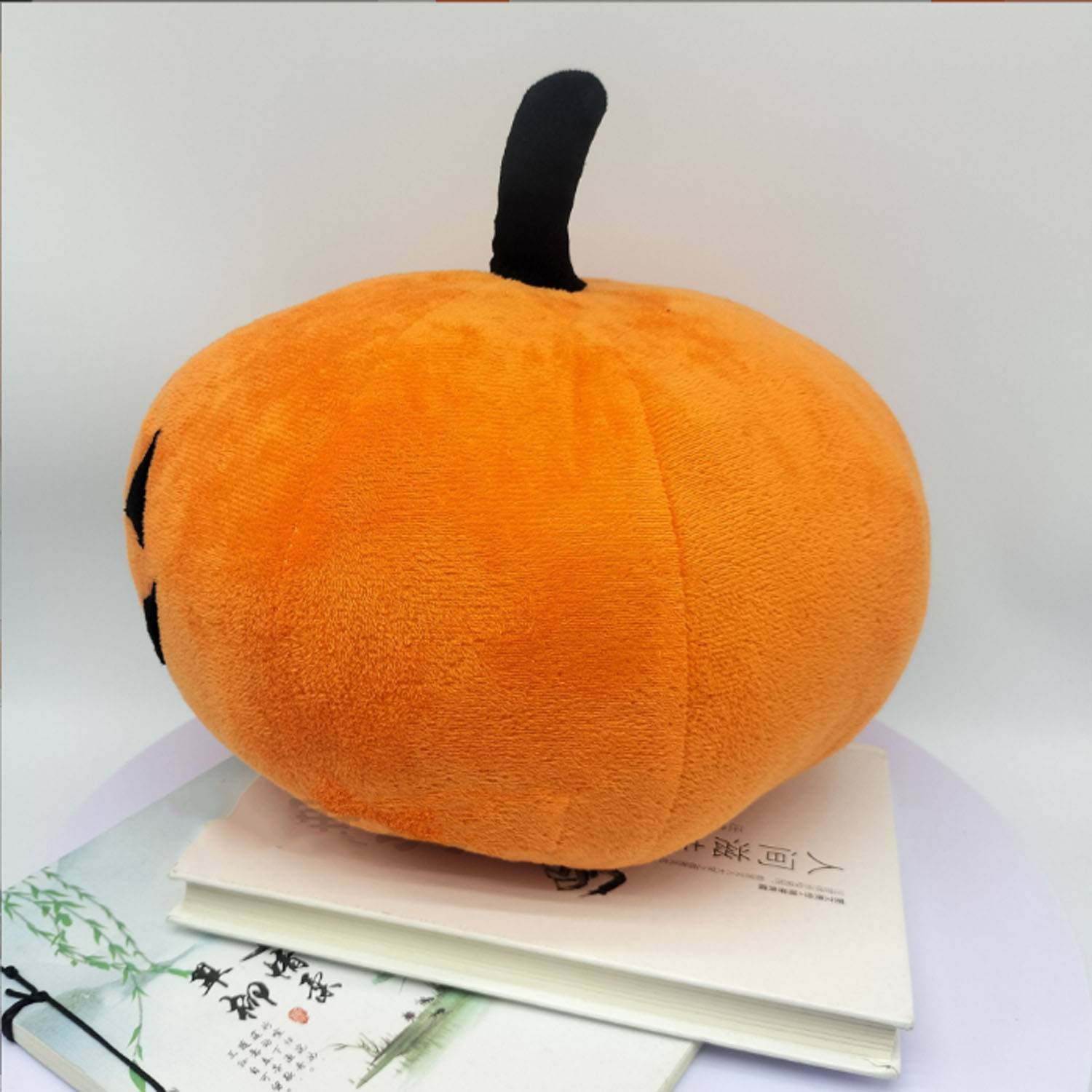 Halloween Black & Orange Pumpkin Decorative Pillow 5