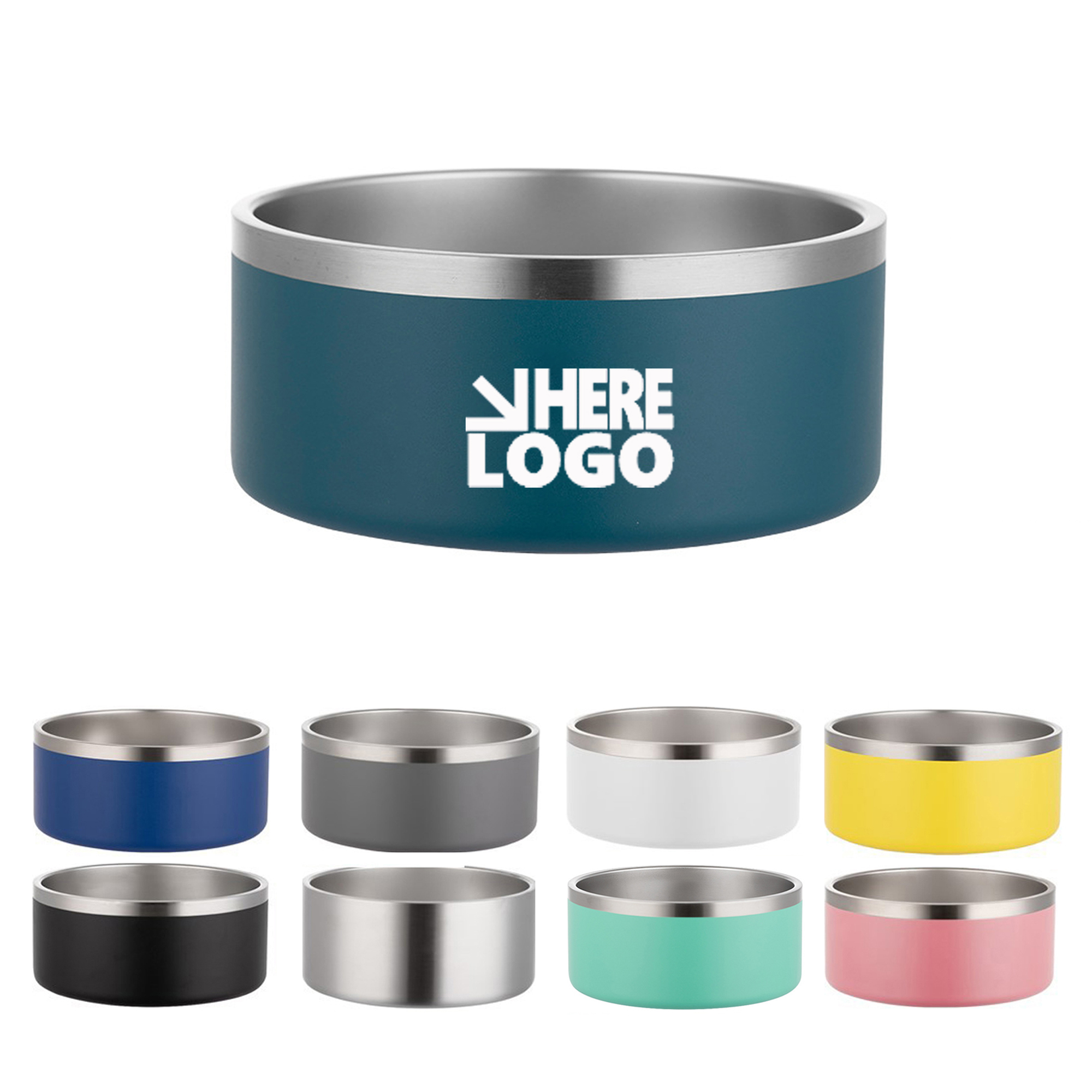 Stainless Steel Dog Bowl Feeder 2