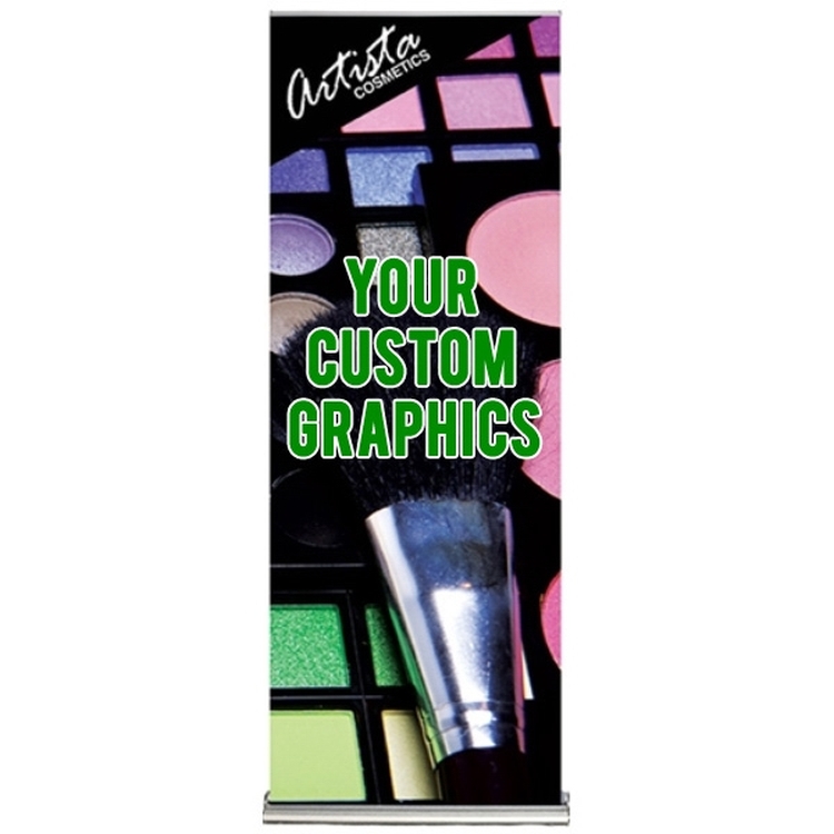 Step 33.5 Inch Retractable Banner with Graphic 2