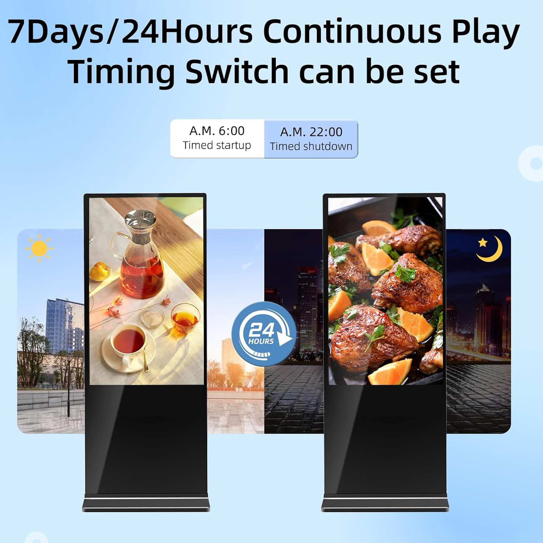 43" Indoor Touchscreen Display Kiosk 8