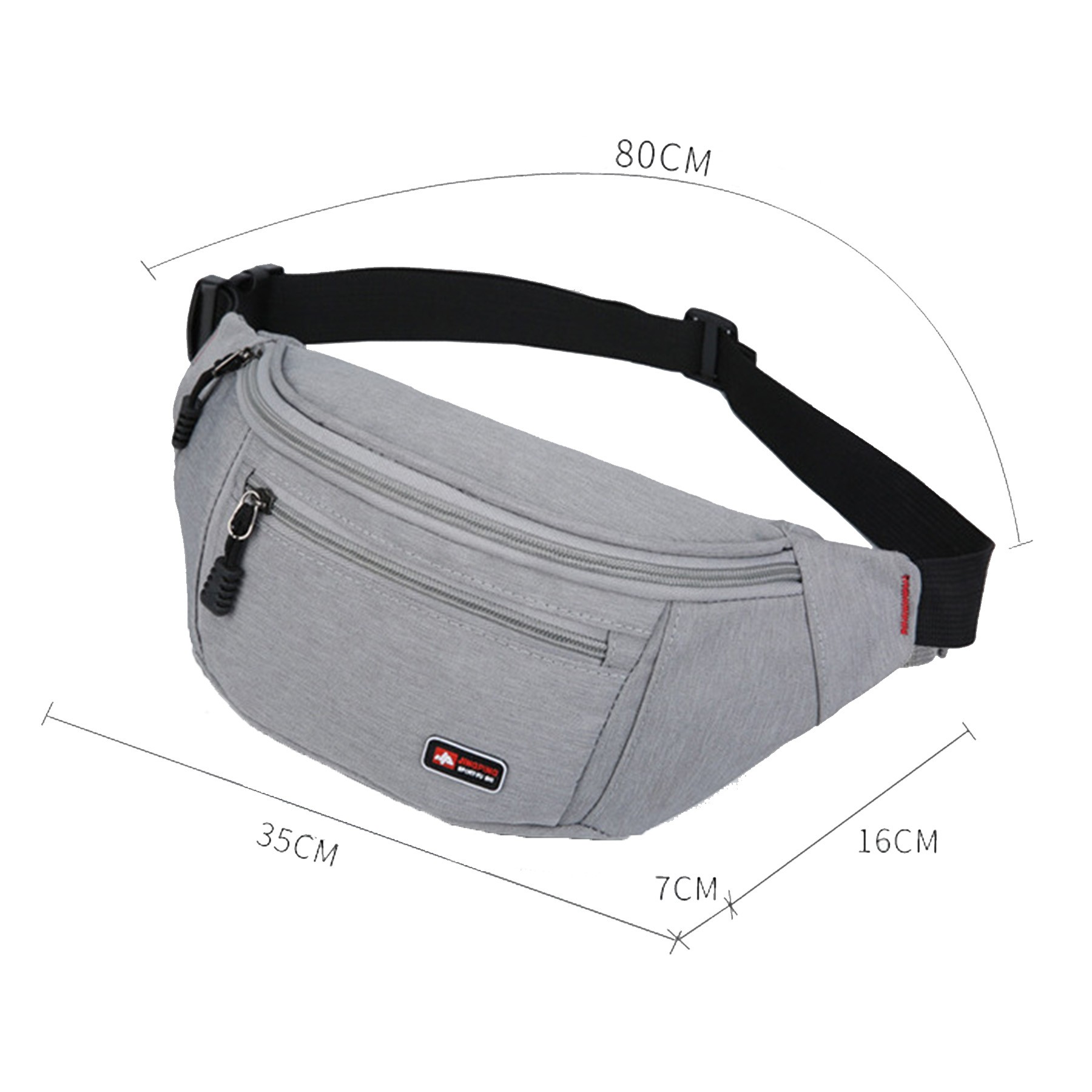 Stylish Outdoor Fanny Pack Large Capacity Crossbody Bag 3