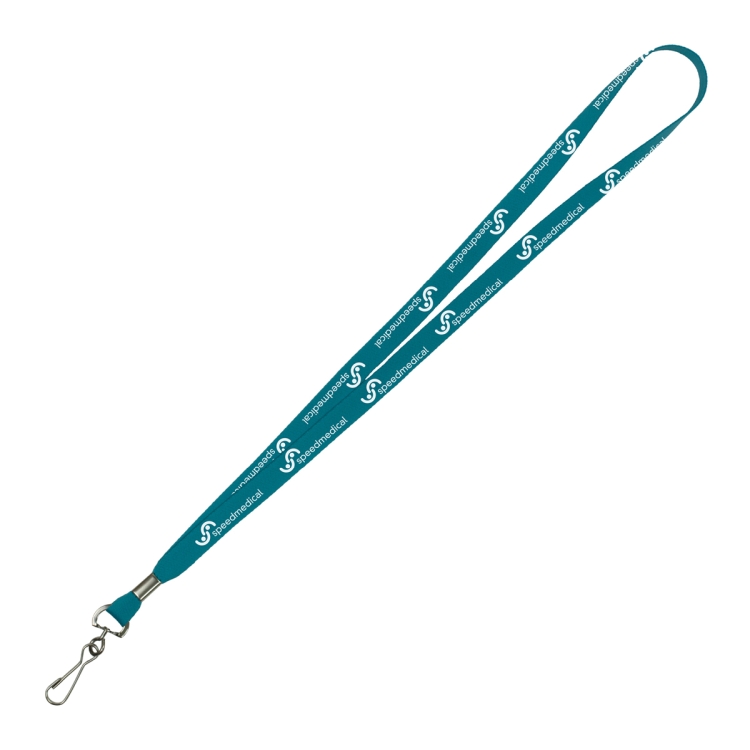"Aurora" 1/2" Super Soft Polyester Silkscreen Lanyard (Overseas Production 8-10 Weeks) 3