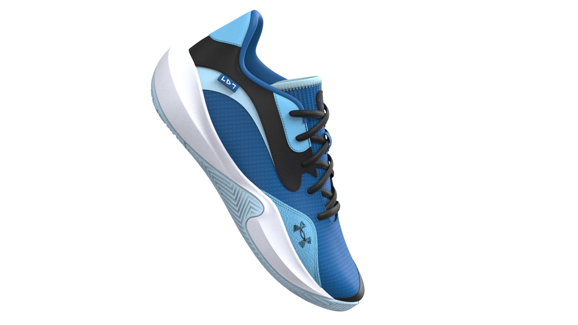 UA Lockdown 7 Low Unisex Basketball Shoes 8