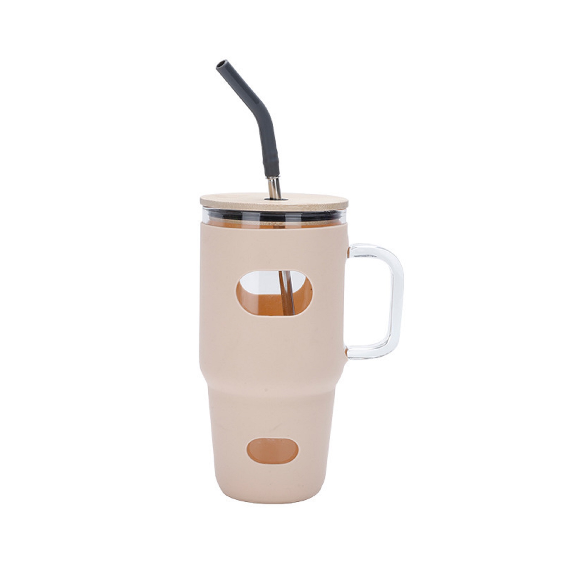 32 oz Iced Coffee Cup with Handle 2