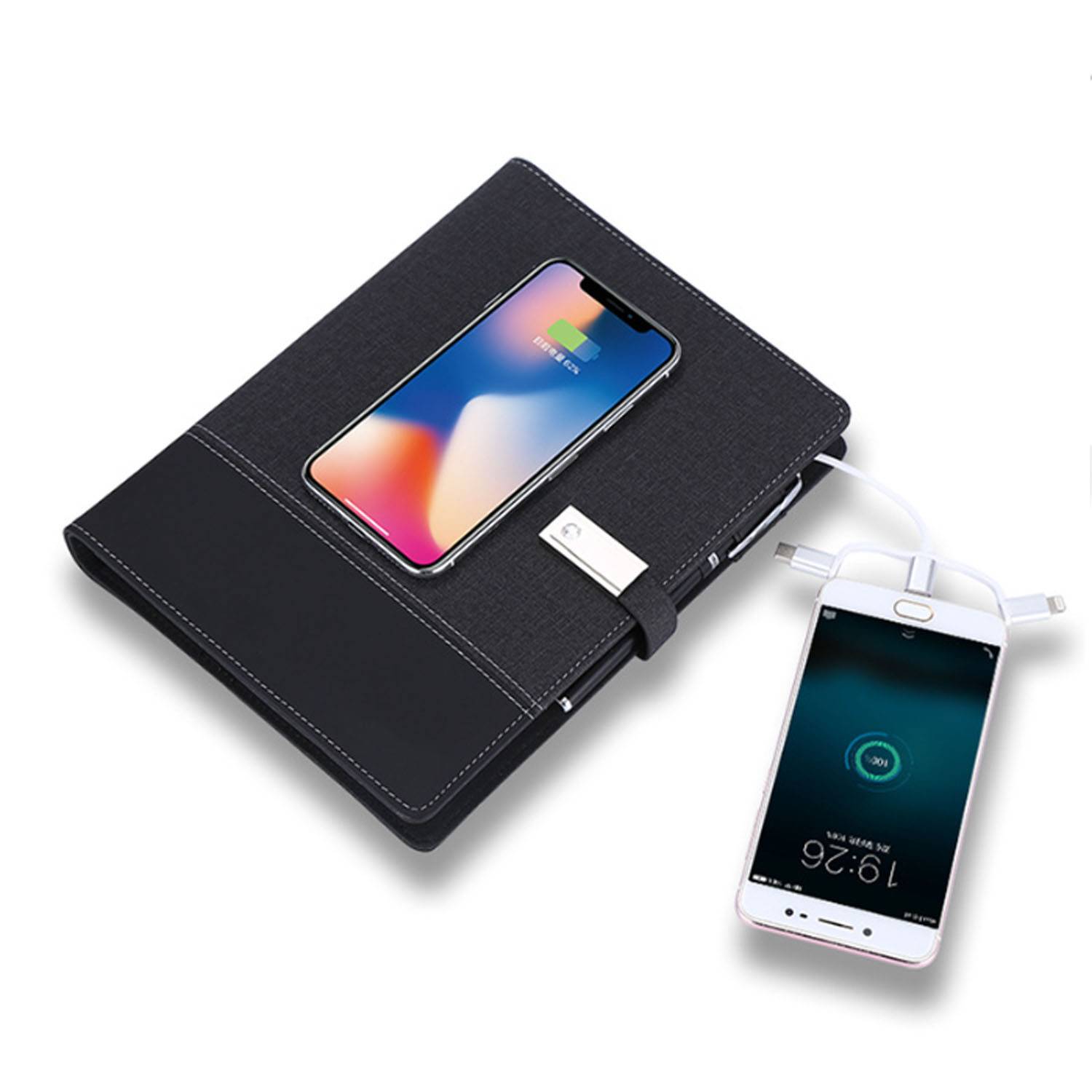 Notebook W/ 8000mAh Wireless Charging 3