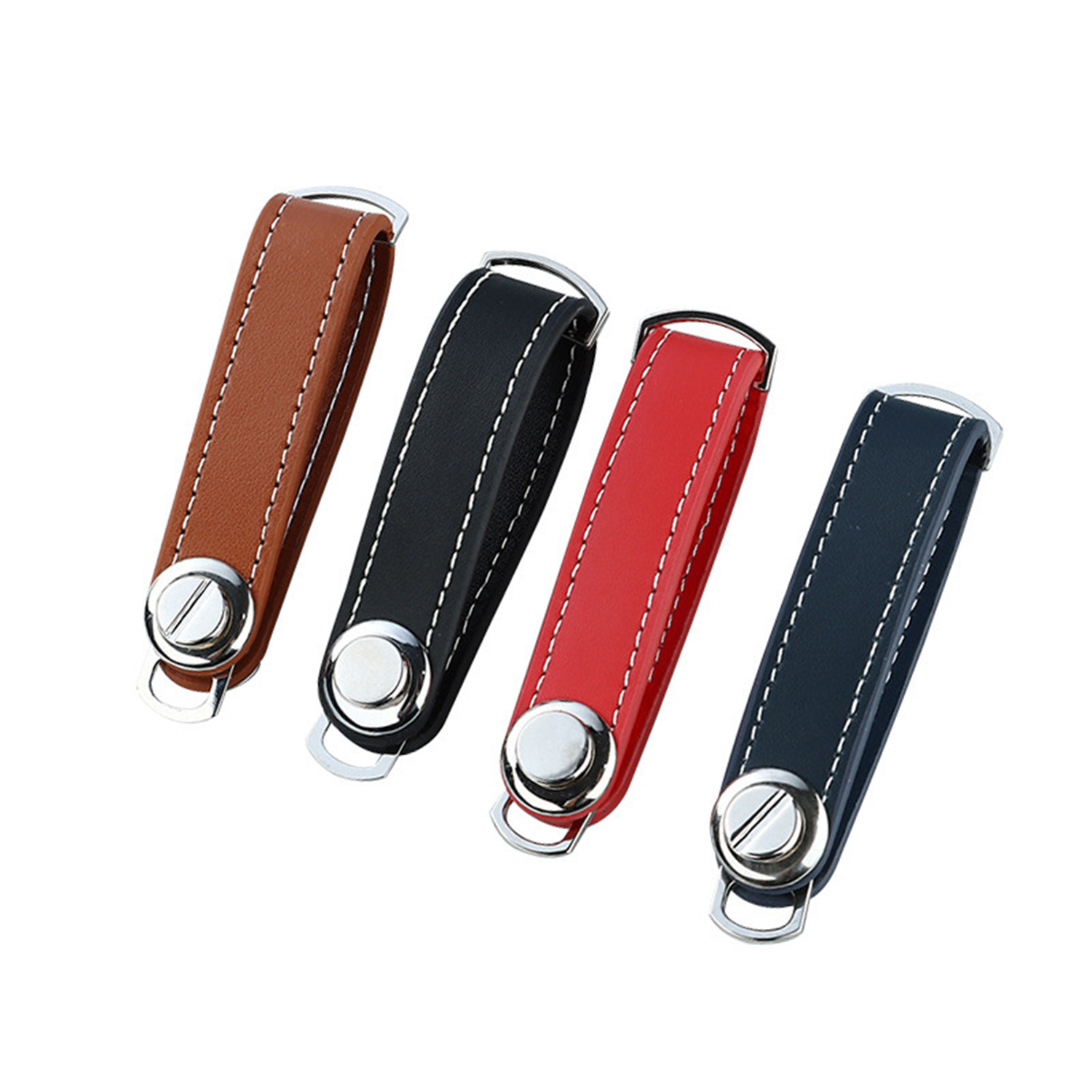 Genuine Leather Key Organizer 3