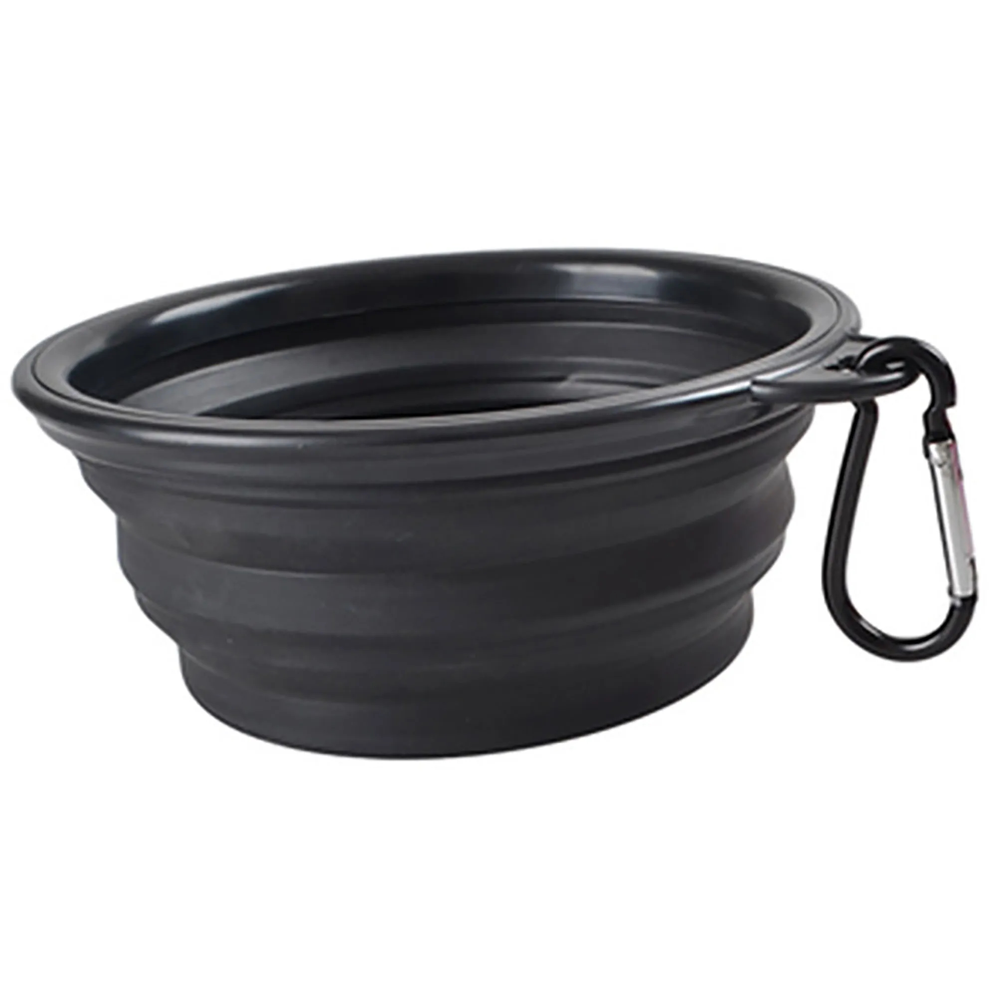 MOQ 50pcs Collapsible Silicone Pet Bowl 7