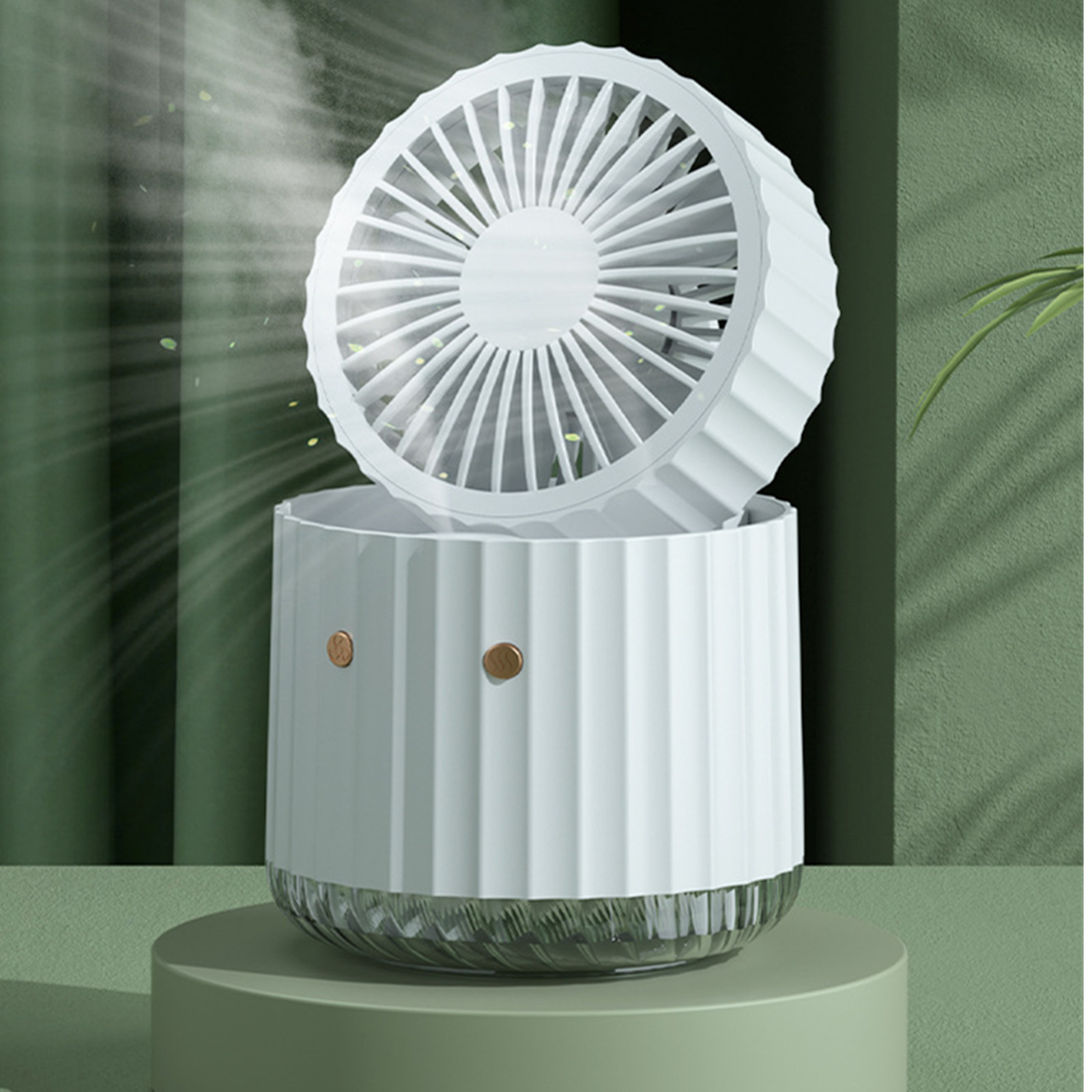 Mini Handheld Foldable Misting Portable Fan/ water cooling fan 2
