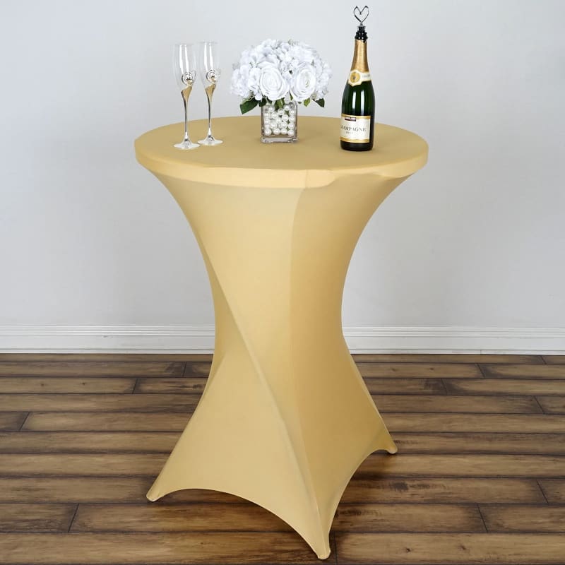 3FT Stretch Spandex Round Cocktail Table Cover 15