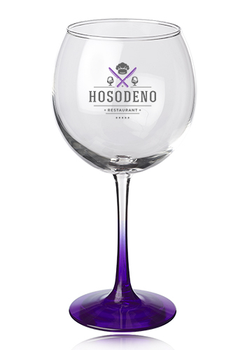 18.5 oz. Libbey Balloon Wedding Favor Wine Glasses 4