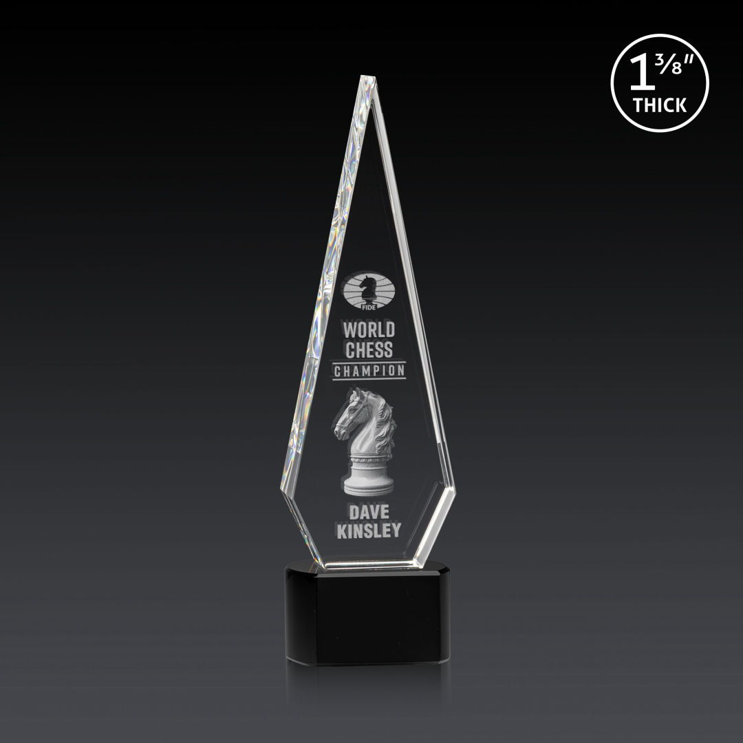 Springfield 3D Award on Paragon Base - Black 5